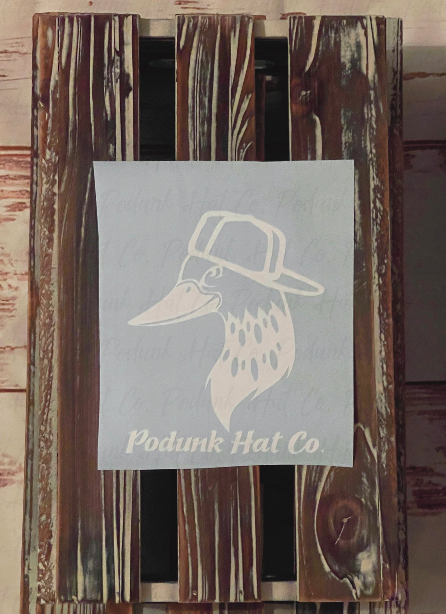 Podunk Loon Decal